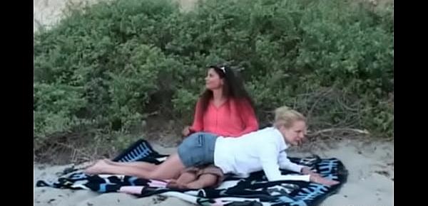  Beach Blanket slapping video video